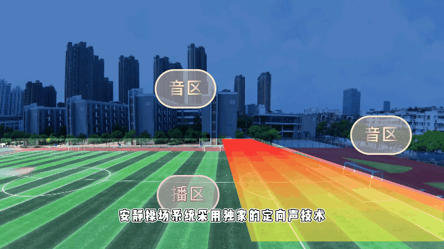 學(xué)校操場定向音響，安靜操場系統(tǒng)，定向發(fā)聲，不擾民