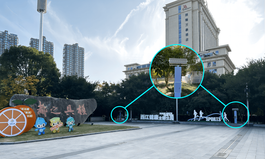 智慧廣場舞系統(tǒng)助力浙江黃巖西江公園打造“降噪”試點