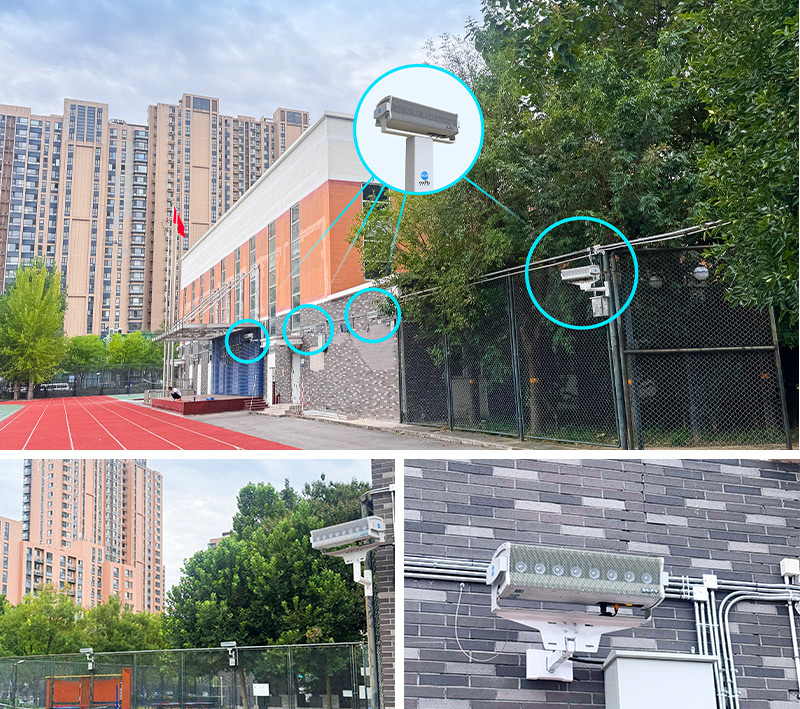 清聽聲學操場定向廣播系統(tǒng)落地北京朝陽外國語學校